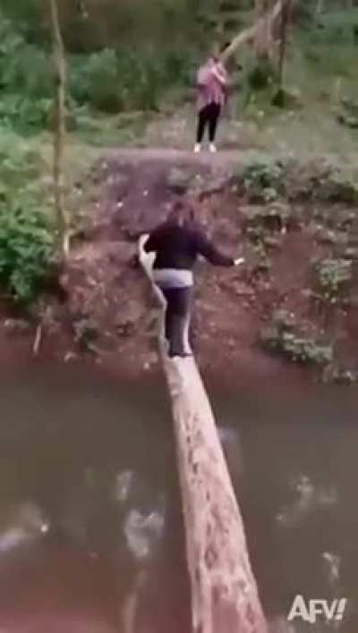 Person filming wanted it to happen so bad