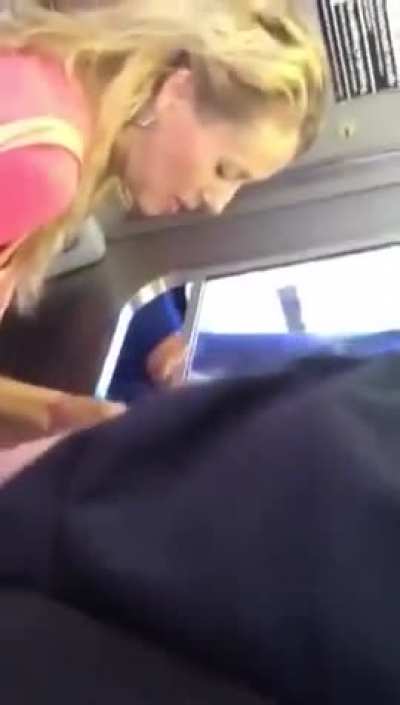 Lady thinks she's disrespected because she's attractive. The train laughs at her.