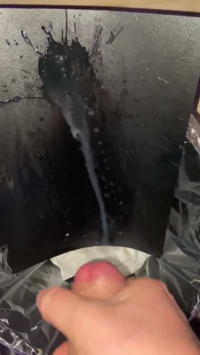 You can hear the force of my cumshot