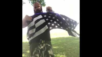BLM, blue lives don&rsquo;t exist