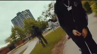 Did WhyG and Bunna shoot their video infront of Lil Monte&rsquo;s ends??😨