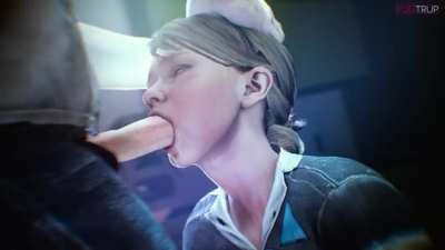 Kara face-fuck (Fugtrup) [Detroit: Become Human]