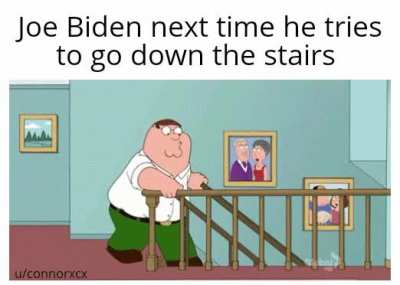 How did he get off AF1 ?? (OC)