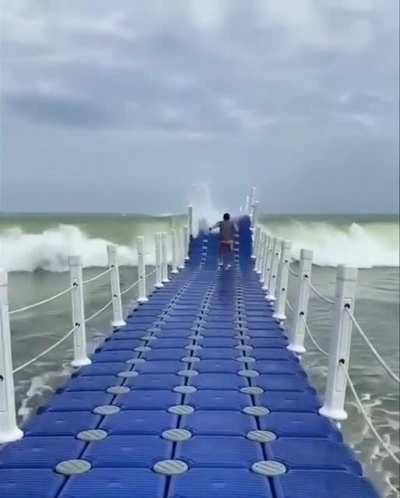 Play with waves in Peru