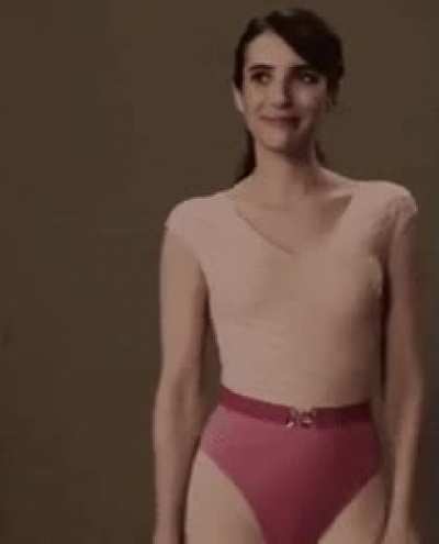 Emma Roberts love to show off