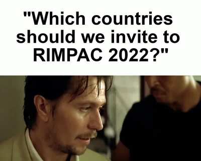 The participant list reads like a "Defeat NATO" crackpot
