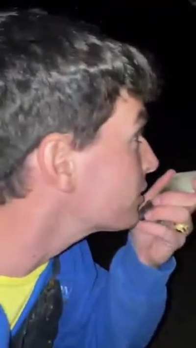 Is that Kevin? *Goes for the throat*