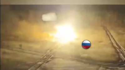 A solid roast of a Russian tank T-72 from the inside
