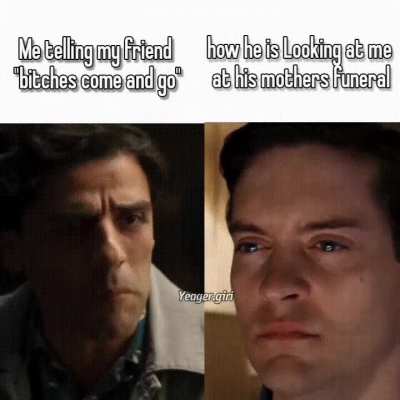 no bitches?