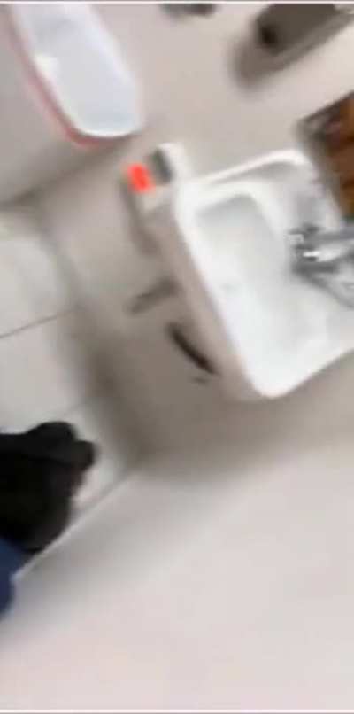 Anal in bathroom