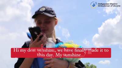 After over 2 years of russian captivity, 24-year-old Maryana Checheliuk finally heard her mom&rsquo;s voice