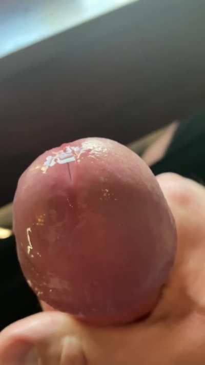 My cock might be average, but the amount of precum it leaks isn&rsquo;t