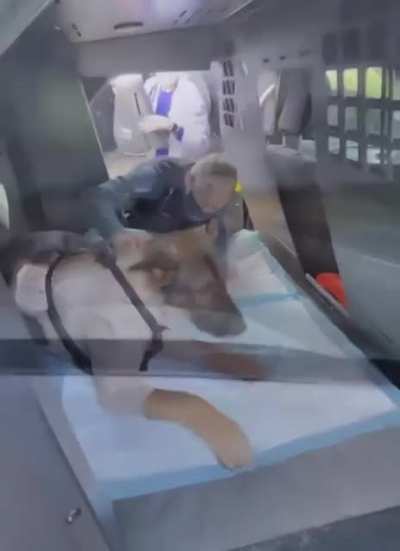 A hero pooch given a heroes welcome home!