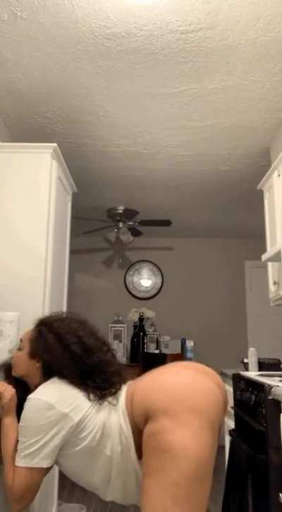 Cutie with a booty