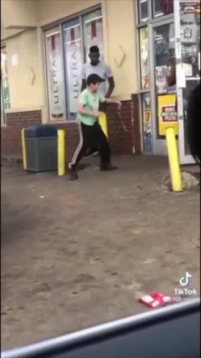 Dennis The Menace Out Here Harassing Customers