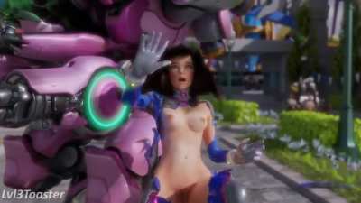 D.va's intro gets interrupted (Lvl3Toaster)