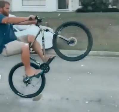 Nice wheelie bro