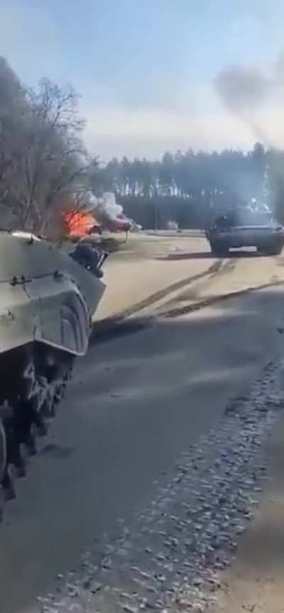 Russian troops were ambushed and destroyed by Ukrainian soldiers using NATO-sent NLAW