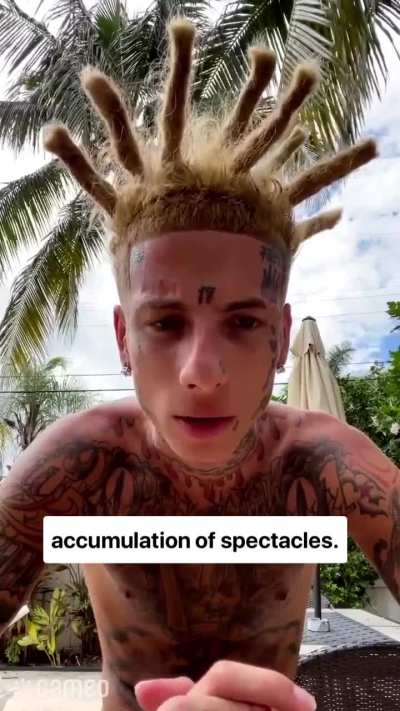 Little glimpse into what will happen to "influencers" after the revolution