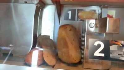 To cut bread