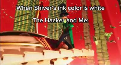 When Shiver’s ink color is white: The Hacker and Me:
