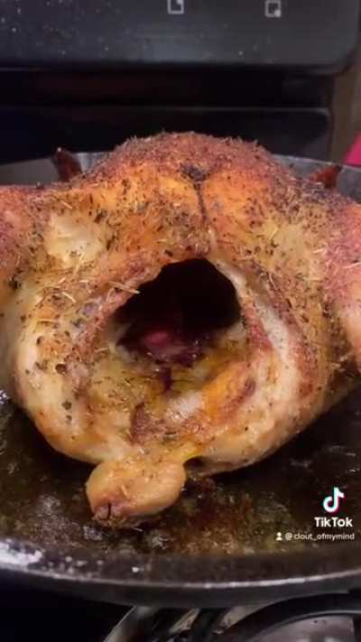Roasted chicken