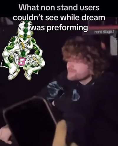 Did any of you stand users see it?