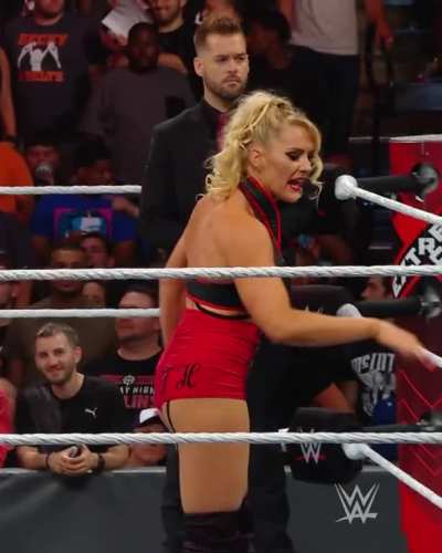 Lacey Evans showing off that Milf Ass, in her now classic Extreme Rules Entrance!