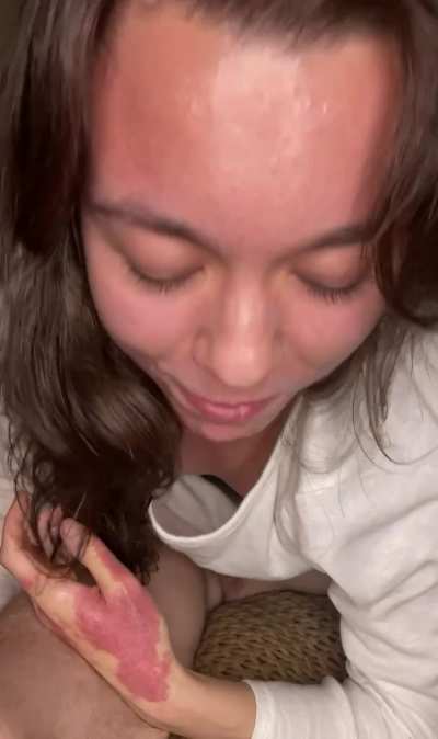 Cute amateur moment