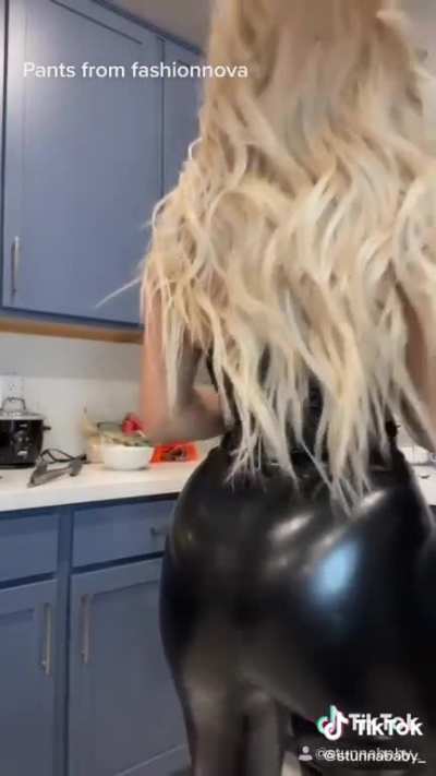 Great ass, pretty face.