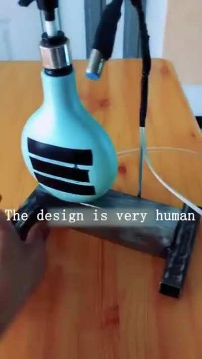Perfect human soap dispenser