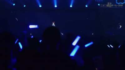 Is this the largest crowd sora ever performed on? Jesus christ.. I believe this is from Niconico cho party 2018