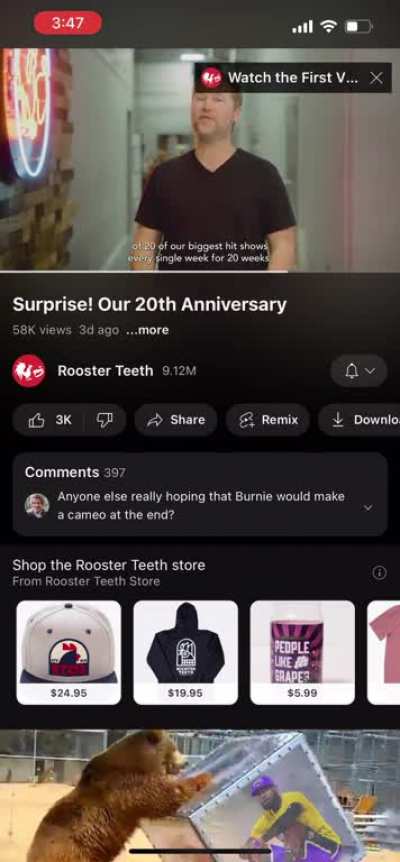Oh my actual god