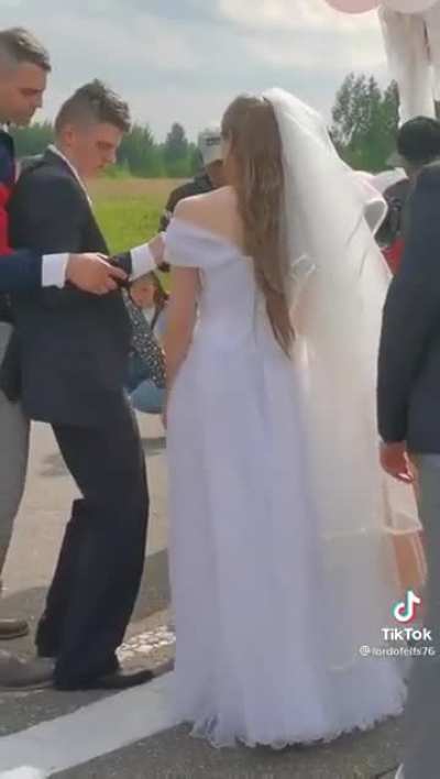 When you party so hard the wedding is almost cancelled