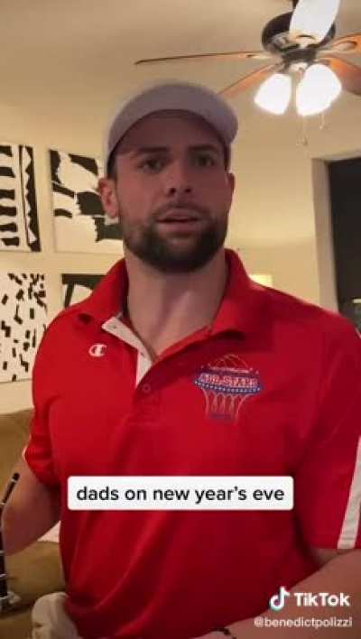 Dads on New Year&rsquo;s eve