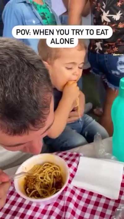 Kid: &ldquo;sharing is caring&rdquo;