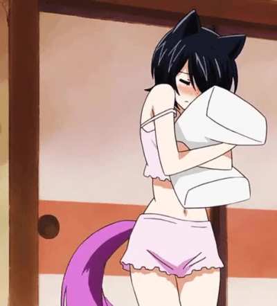 Everyone at the sleepover is dressed in manly outfits and I'm over here like