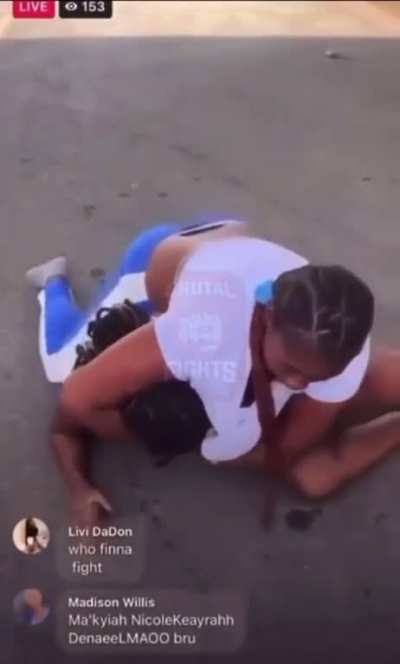 Nipple slip fight