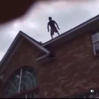 HMFT after I jump from the roof into the pool