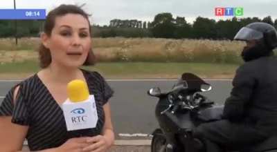 The crash proof motorbike ladies and gents..