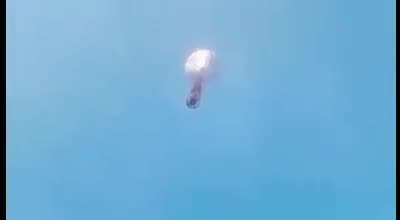 WCGW lighting a clusterbomb like fireworks