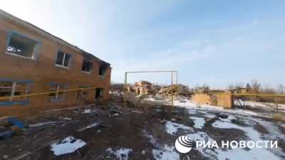 The horrifying state of Bakhmut, the Russians have nearly surrounded the city.