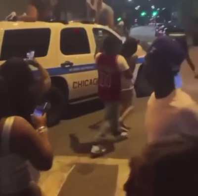 HMC while I twerk on a cop car at a protest