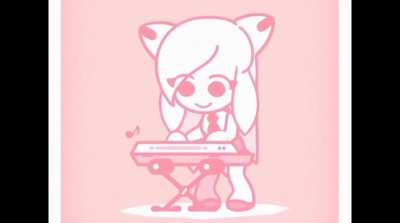 Ami play keyboard cat