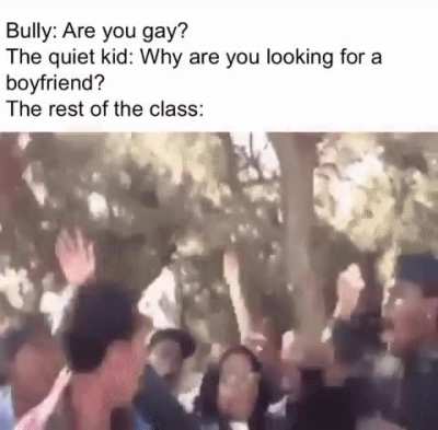 F in that cat for the bully