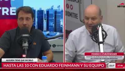Sturzenegger hablando de como impactan los nuevos cambios en la "industria del juicio"
