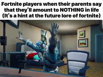 It&rsquo;s CLEARLY, a fortnite reference.