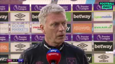 ahmad3093: David Moyes: "It was a decision made by someone who has never played the game, it was a rubbish decision"