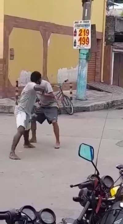 He didn't have a chance