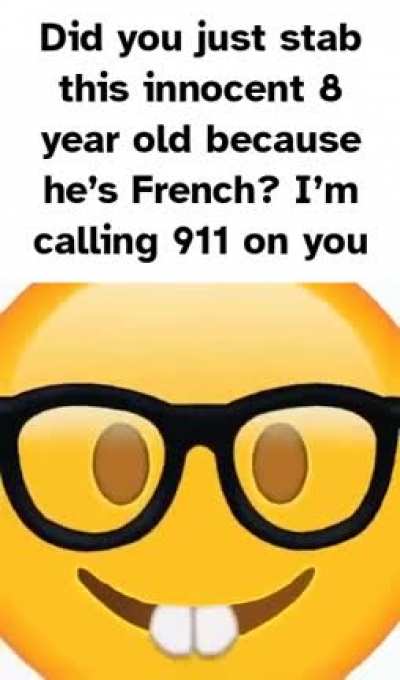 I&rsquo;m boycotting fr*nch fries 🤮